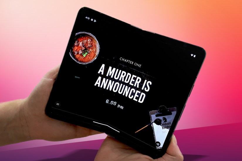 Grim reading: crime ebook marks Google Pixel Fold launch