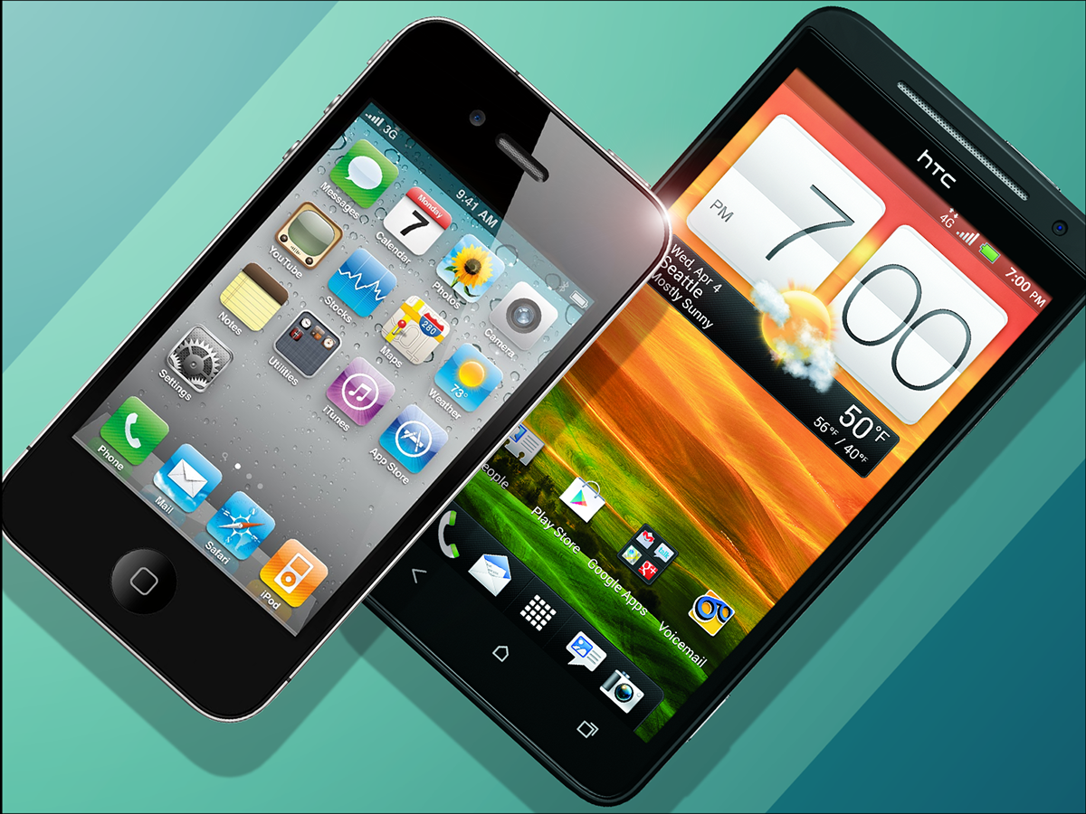 2010: iPhone 4 vs HTC Evo 4G