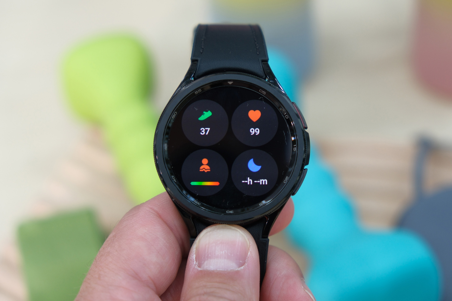 Samsung Galaxy Watch 6 Classic review in hand exercise data